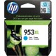 HP 953XL Cyan Original Ink Cartridge F6U16AE